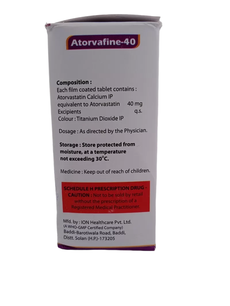 ATORVAFINE 40 MG - 10 TABLET - Image 4