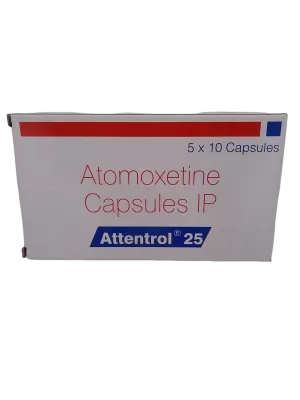 ATTENTROL 25 MG - 10 CAPSULE