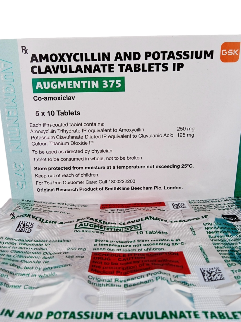 AUGMENTIN 375 MG - 10 TABLETS - Image 3