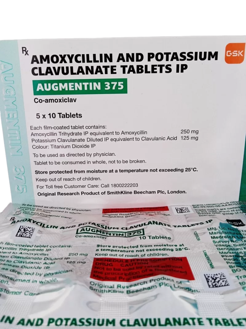 AUGMENTIN 375 MG - 10 TABLETS - Image 3