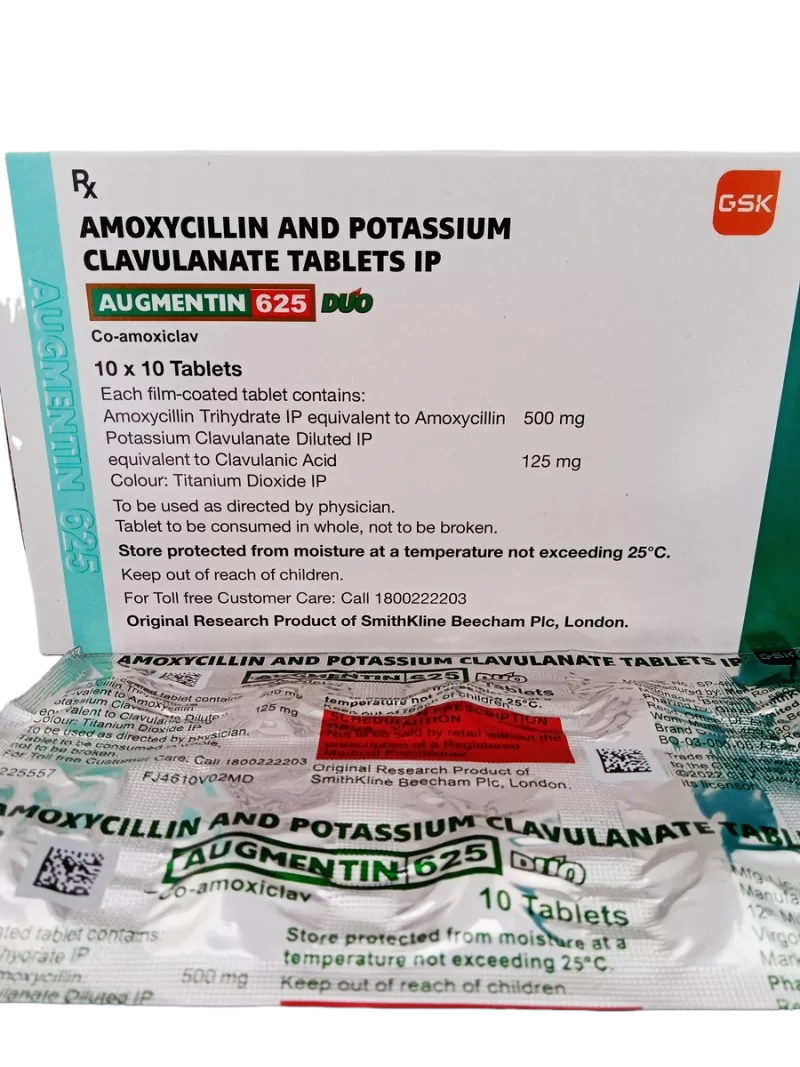 AUGMENTIN 625 MG DUO - 10 TABLETS - Image 2