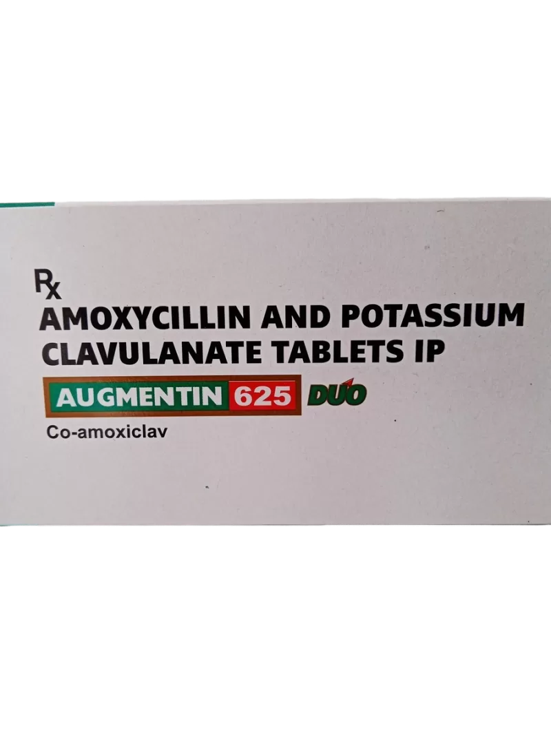 AUGMENTIN 625 MG DUO - 10 TABLETS