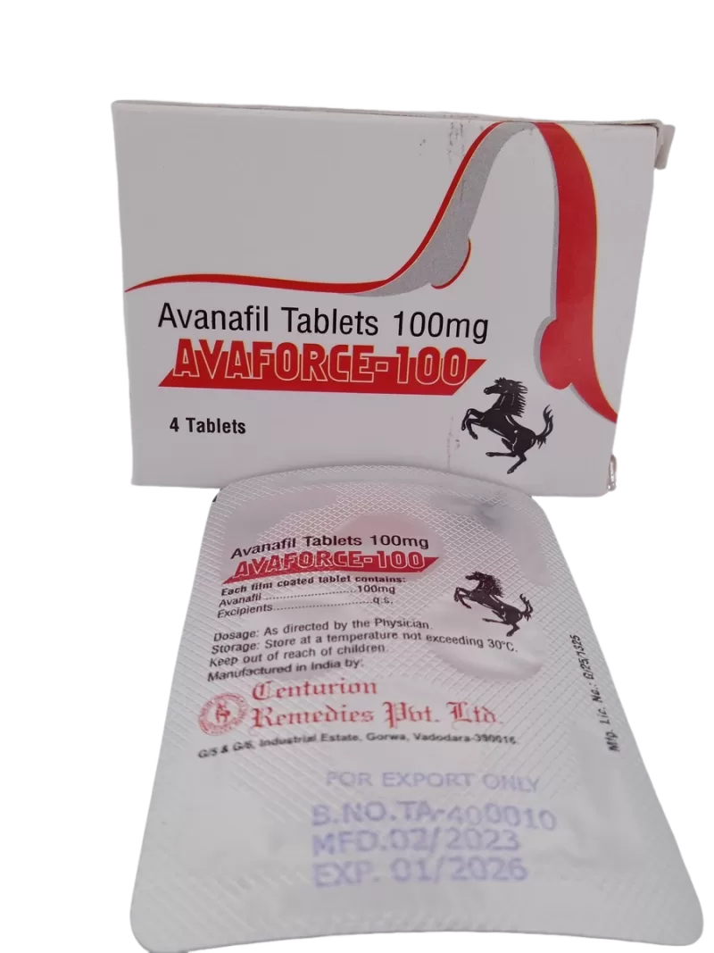 AVAFORCE 100 MG - 4 TABLET - Image 3