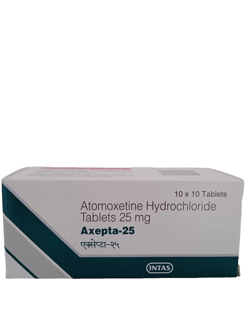 AXEPTA 25 MG - 10 TABLETS