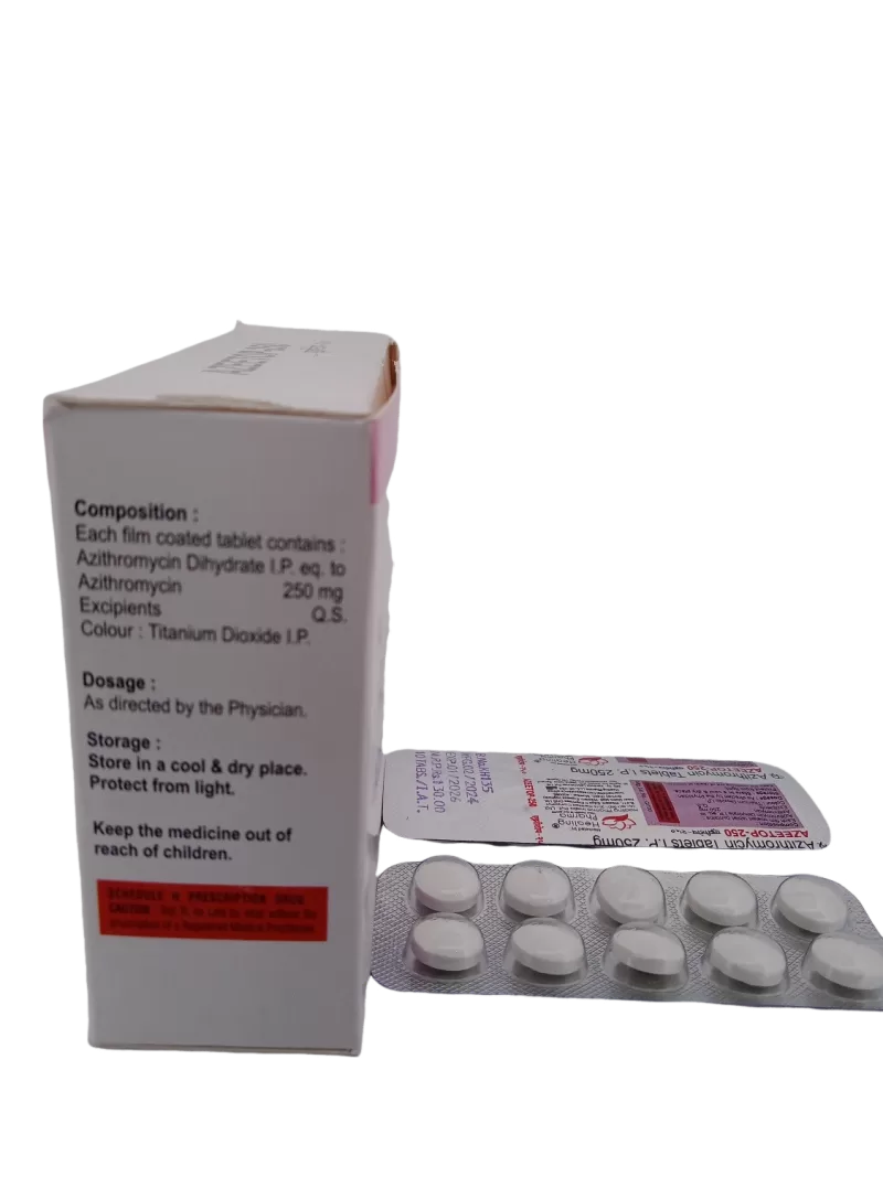 AZEETOP 250 MG - 10 TABLETS - Image 4