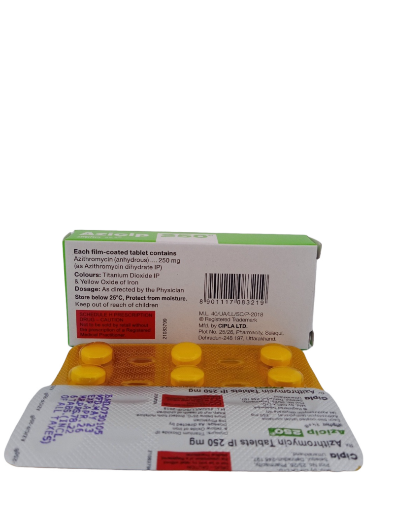 AZICIP 250 MG - 6 TABLET - Image 4