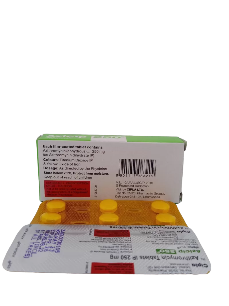 AZICIP 250 MG - 6 TABLET - Image 4