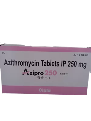 AZIPRO 250 MG - 6 TABLETS