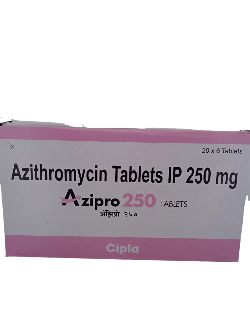 AZIPRO 250 MG - 6 TABLETS