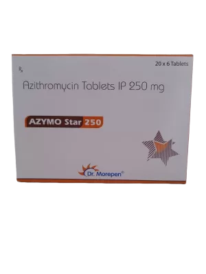 AZYMO STAR 250MG - 6 TABLET