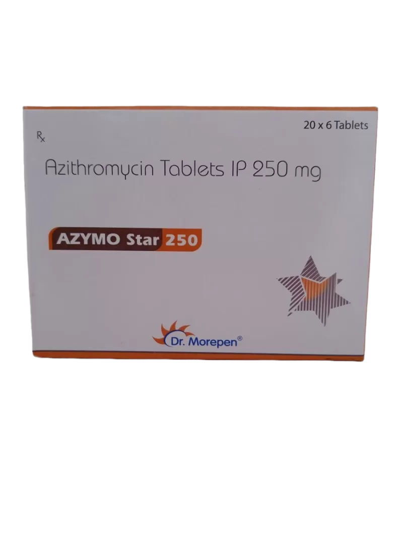 AZYMO STAR 250MG - 6 TABLET