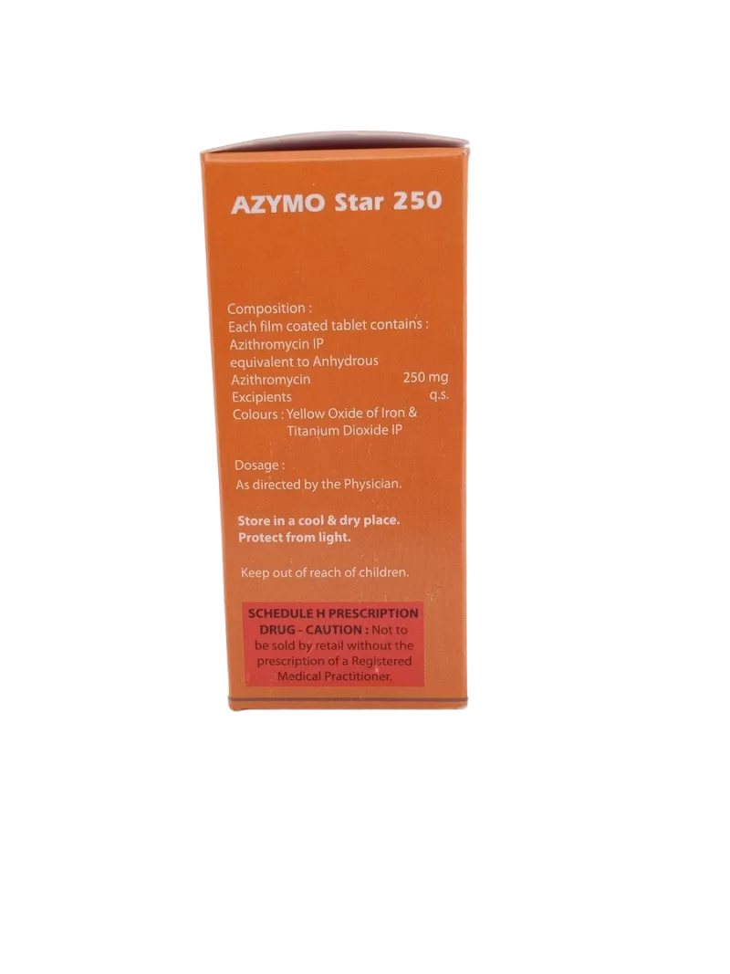 AZYMO STAR 250MG - 6 TABLET - Image 4