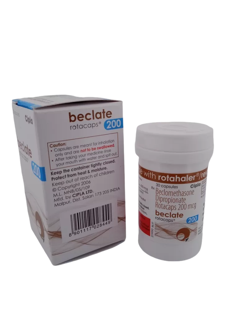 BECLATE ROTACAPS 200 - 1 BOTTLE OF 30 CAPSULE - Image 3