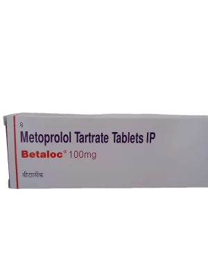 BETALOC 100 MG - 10 TABLETS