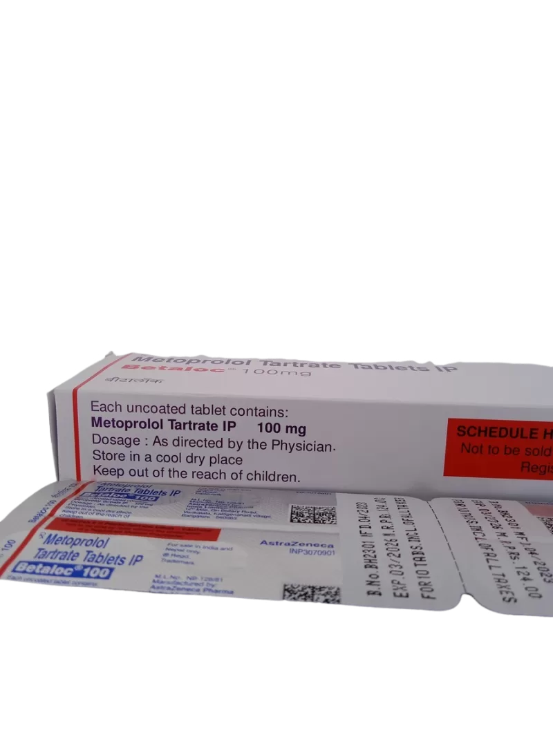 BETALOC 100 MG - 10 TABLETS - Image 4