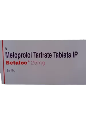 BETALOC 25 MG - 30 TABLETS
