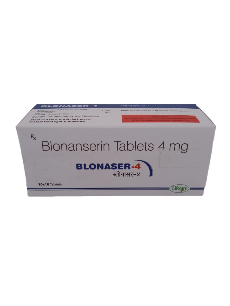 BLONASER 4 MG - 10 TABLETS