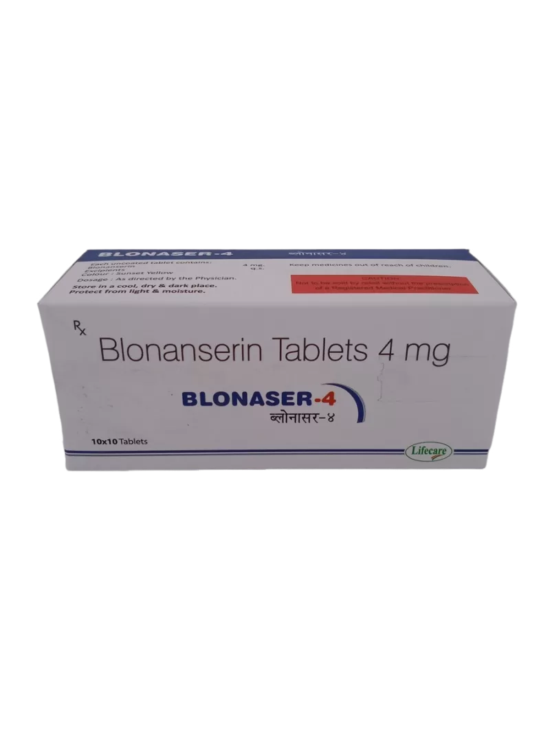 BLONASER 4 MG - 10 TABLETS