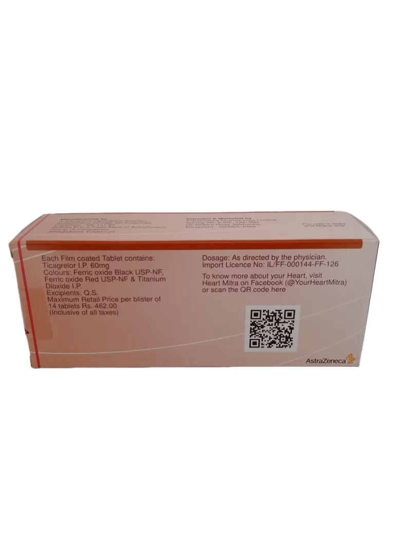 BRILINTA 60 MG - 14 TABLETS - Image 2