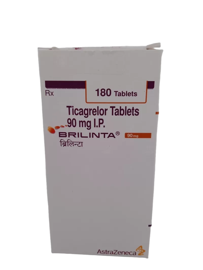 BRILINTA 90 MG - 1 BOTTLE OF 180 TABLETS