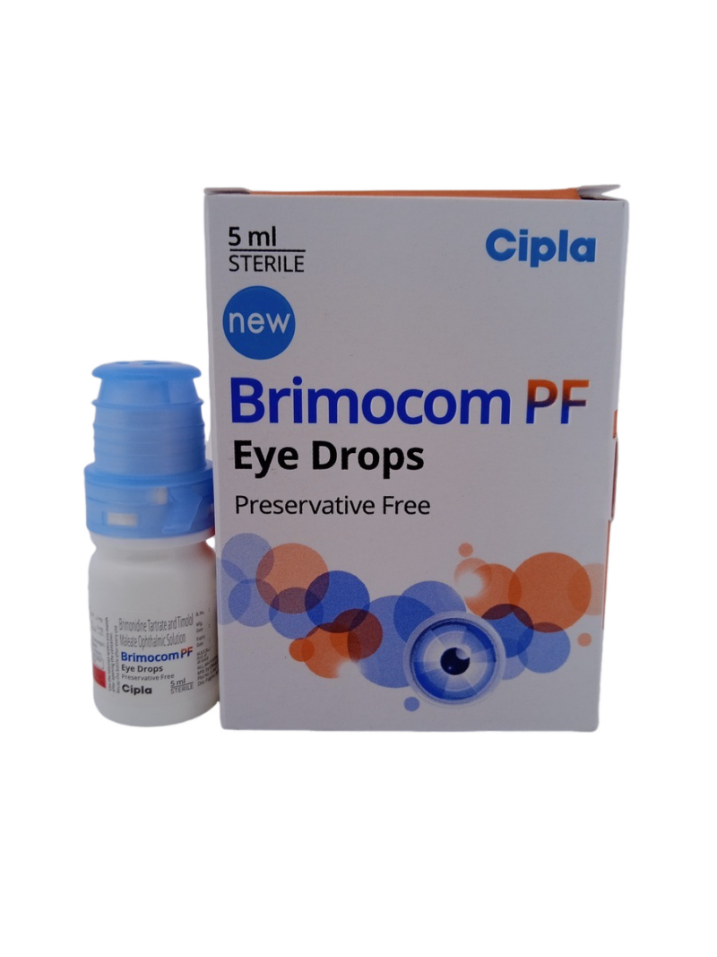BRIMOCOM PF EYE DROPS - 1 BOTTLE OF 5ML - Image 2
