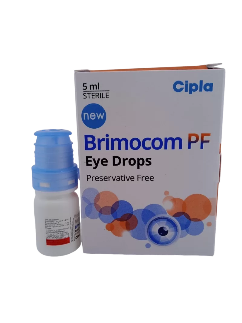 BRIMOCOM PF EYE DROPS - 1 BOTTLE OF 5ML - Image 3