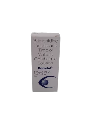 BRIMOLOL - 1 BOTTLE OF 5ML