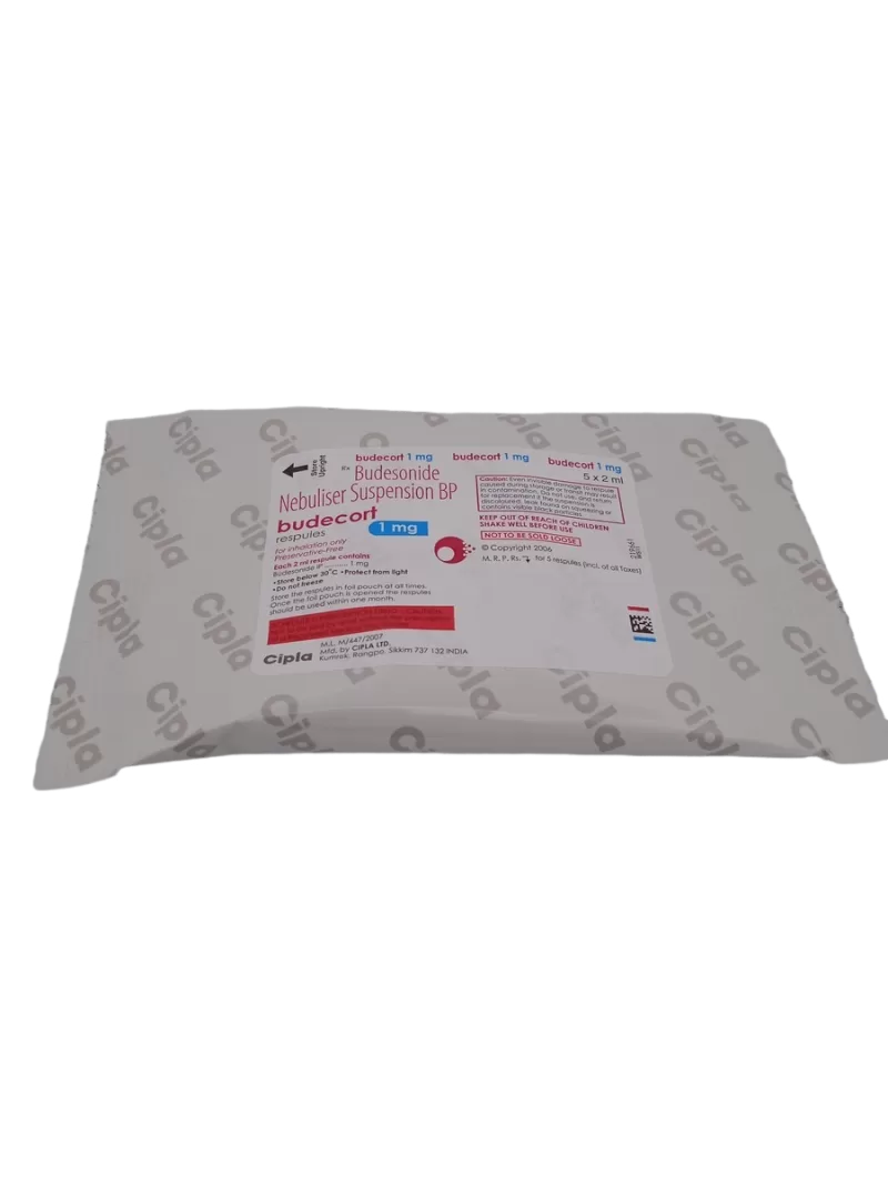 BUDECORT 1 MG - 5 RESPULES OF 2ML
