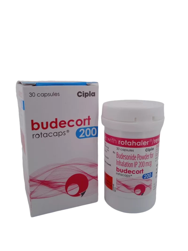 BUDECORT ROTACAPS 200 - 1 BOTLE OF 30 CAPSULE - Image 2