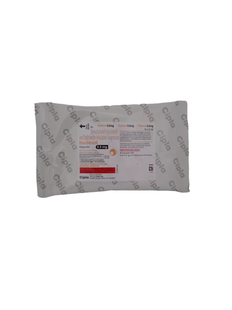 BUDESAL 0.5MG - 5 RESPULES OF 2ML - Image 4
