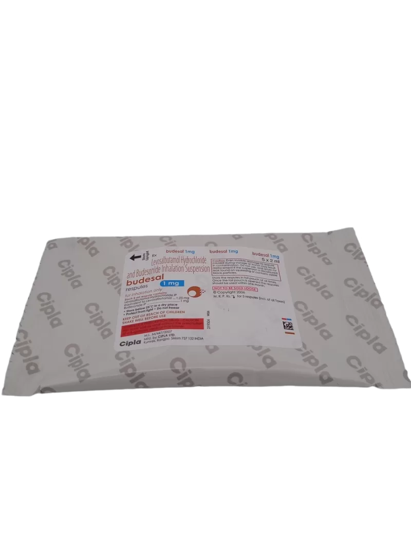 BUDESAL 1 MG - 5 RESPULES - Image 2