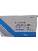 BUSPIN 5 MG - 10 TABLETS