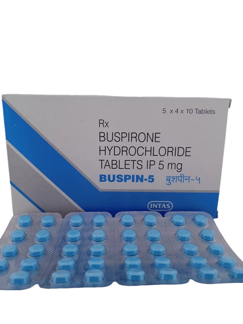 BUSPIN 5 MG - 10 TABLETS - Image 2
