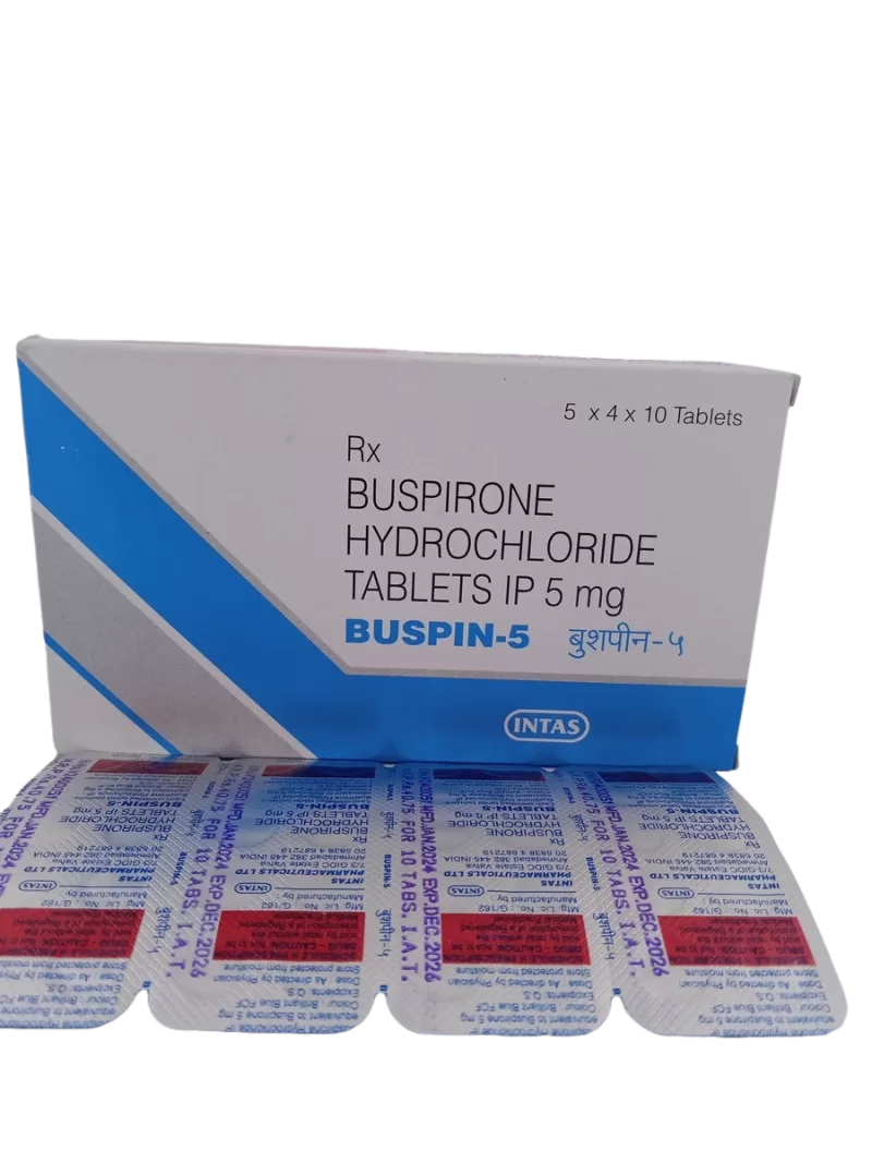 BUSPIN 5 MG - 10 TABLETS - Image 3
