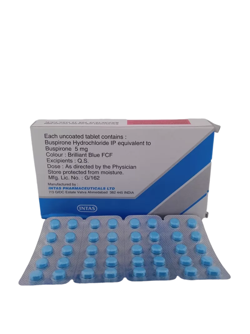 BUSPIN 5 MG - 10 TABLETS - Image 4