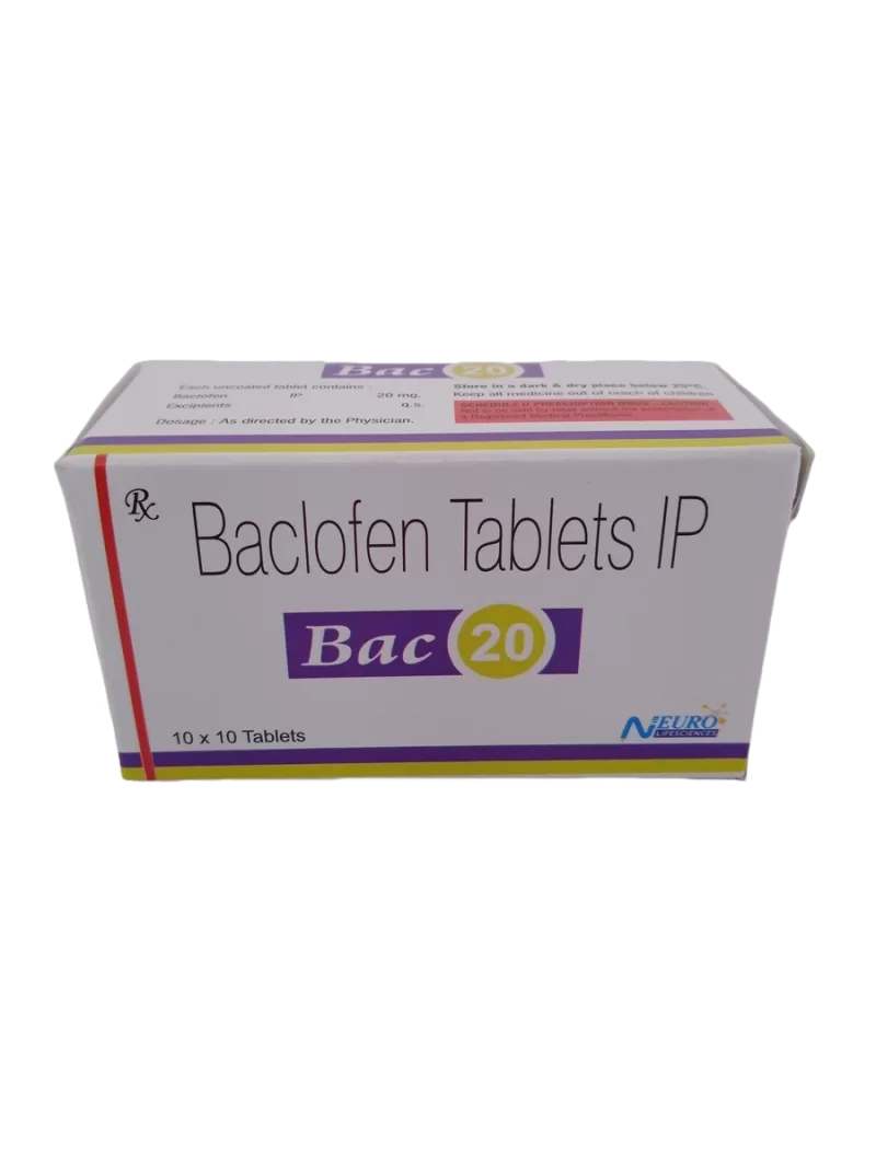 BAC 20 MG - 10 TABLETS