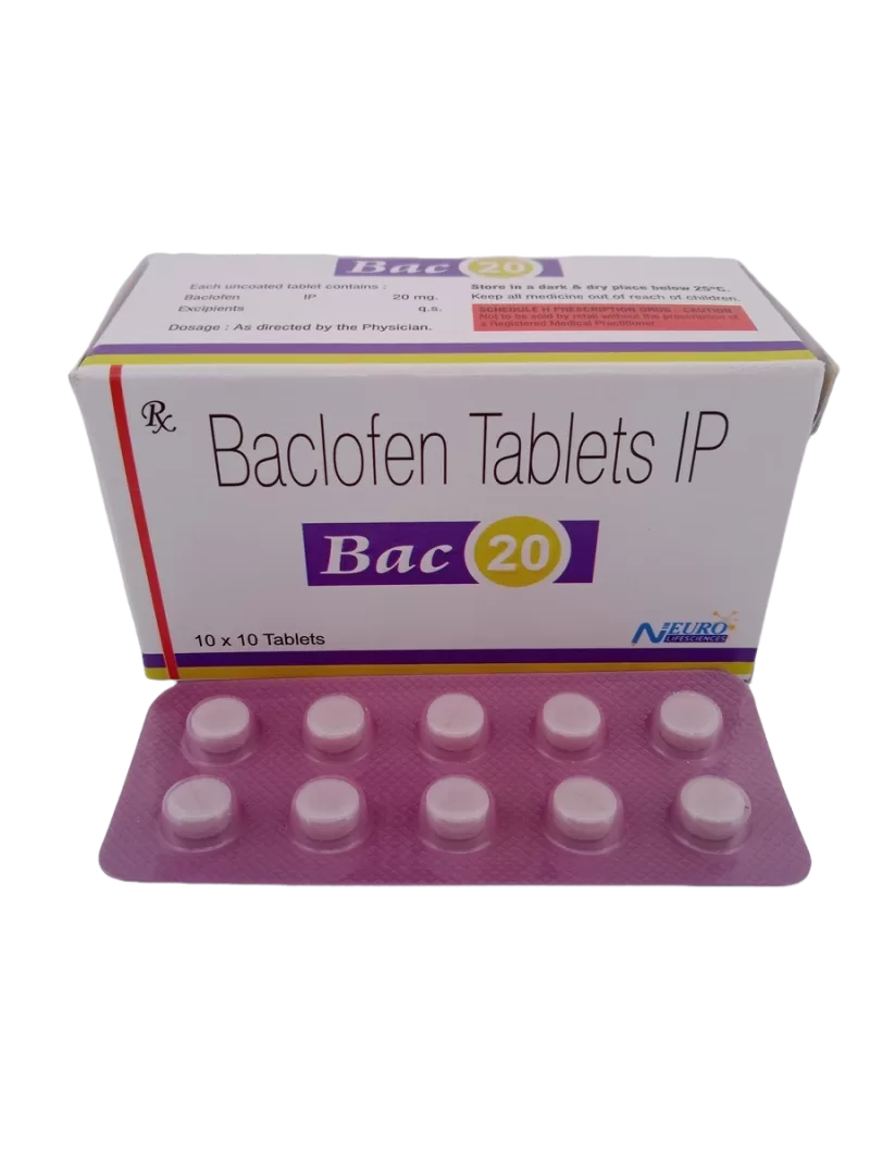 BAC 20 MG - 10 TABLETS - Image 2