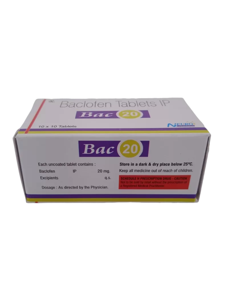 BAC 20 MG - 10 TABLETS - Image 4
