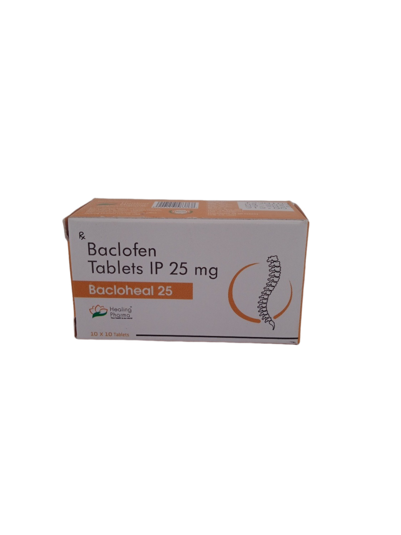 BACLOHEAL 25 MG - 10 TABLETS