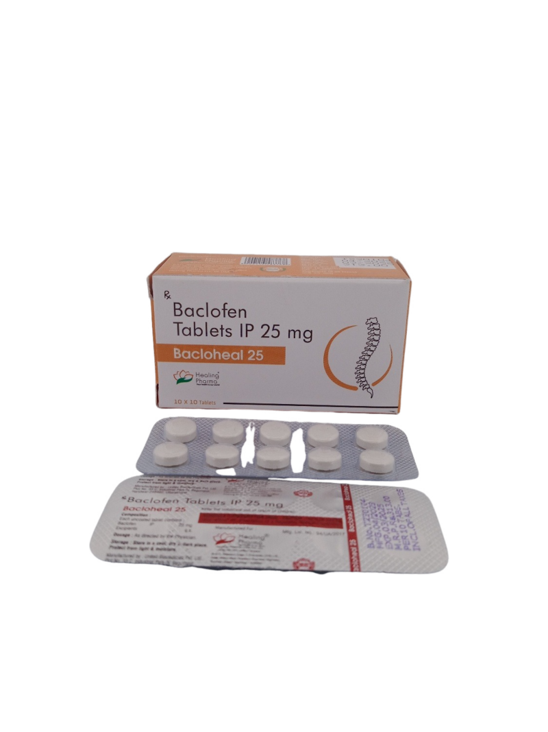 BACLOHEAL 25 MG - 10 TABLETS - Image 2