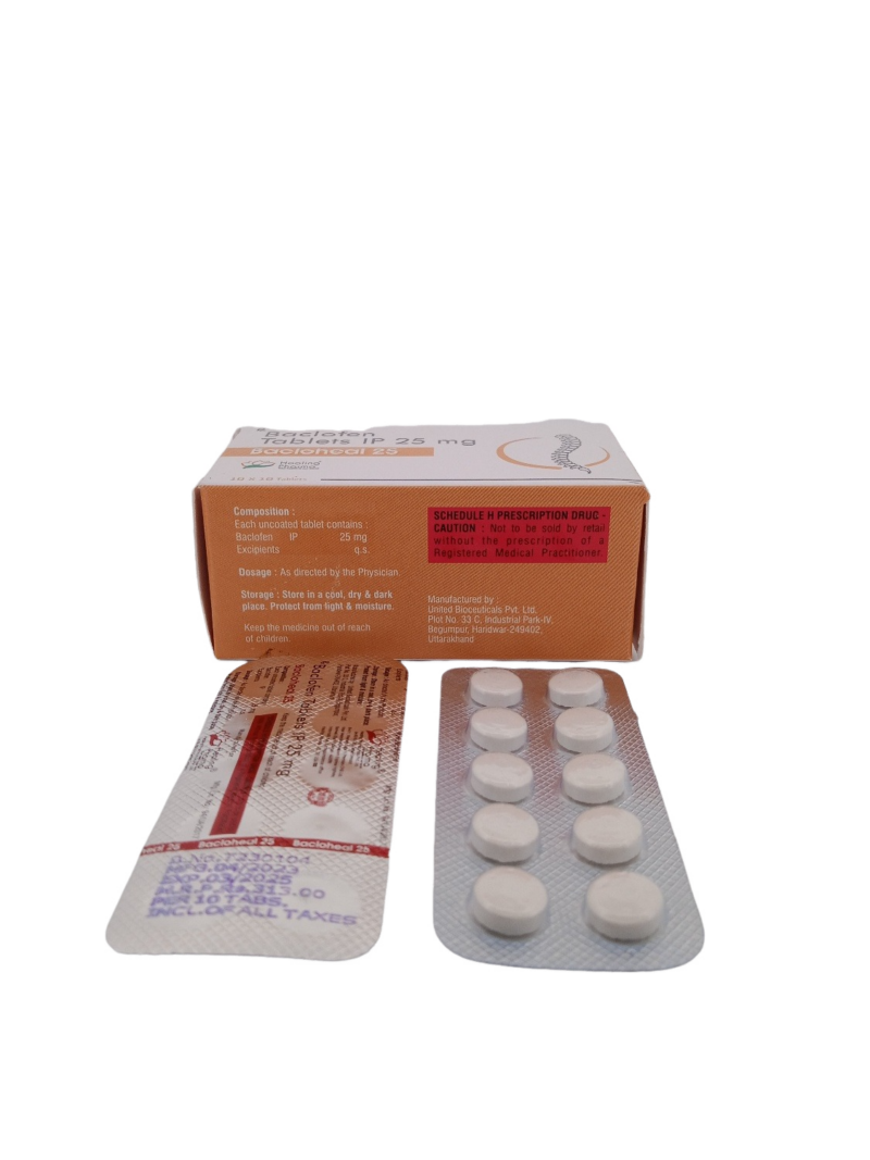 BACLOHEAL 25 MG - 10 TABLETS - Image 3
