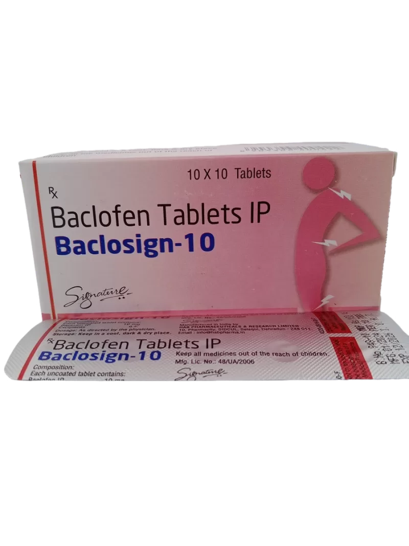 BACLOSIGN 10 MG - 10 TABLETS - Image 3