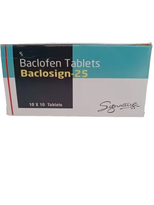 BACLOSIGN 25 MG - 10 TABLETS