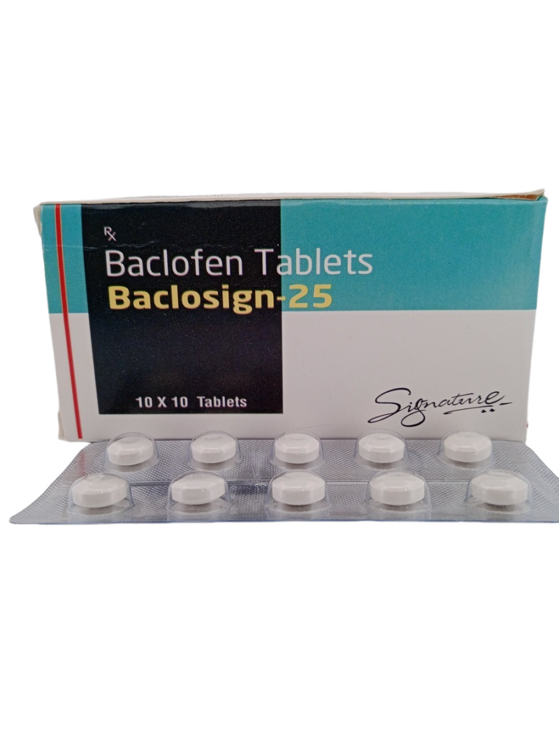 BACLOSIGN 25 MG - 10 TABLETS - Image 2