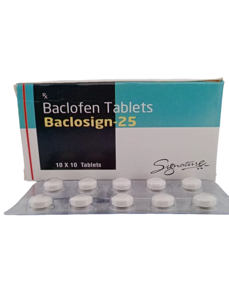 BACLOSIGN 25 MG - 10 TABLETS - Image 2