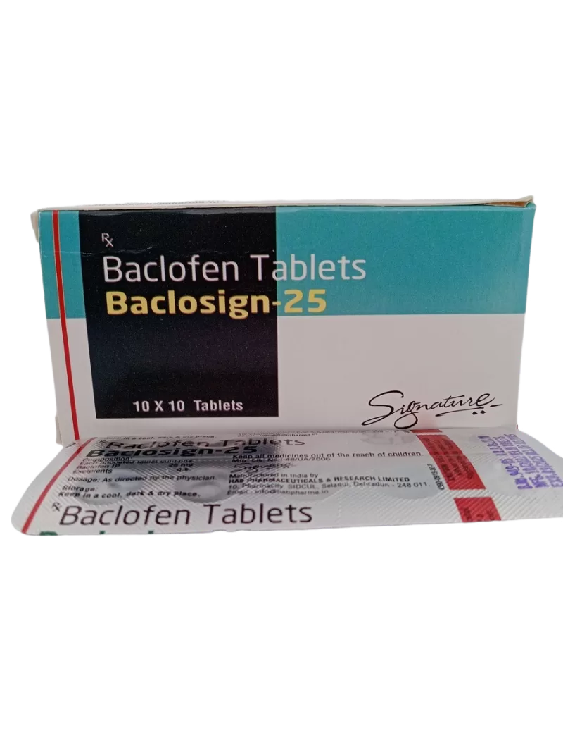 BACLOSIGN 25 MG - 10 TABLETS - Image 3