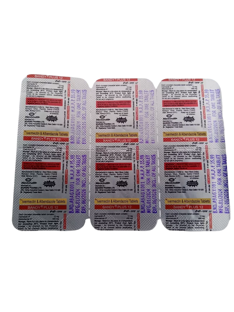 BANDY PLUS 12/400 -10 TABLET - Image 4