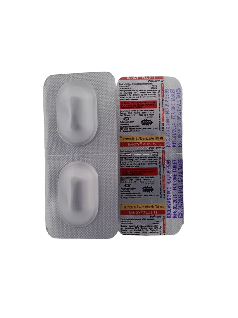 BANDY PLUS 12/400 -10 TABLET - Image 3
