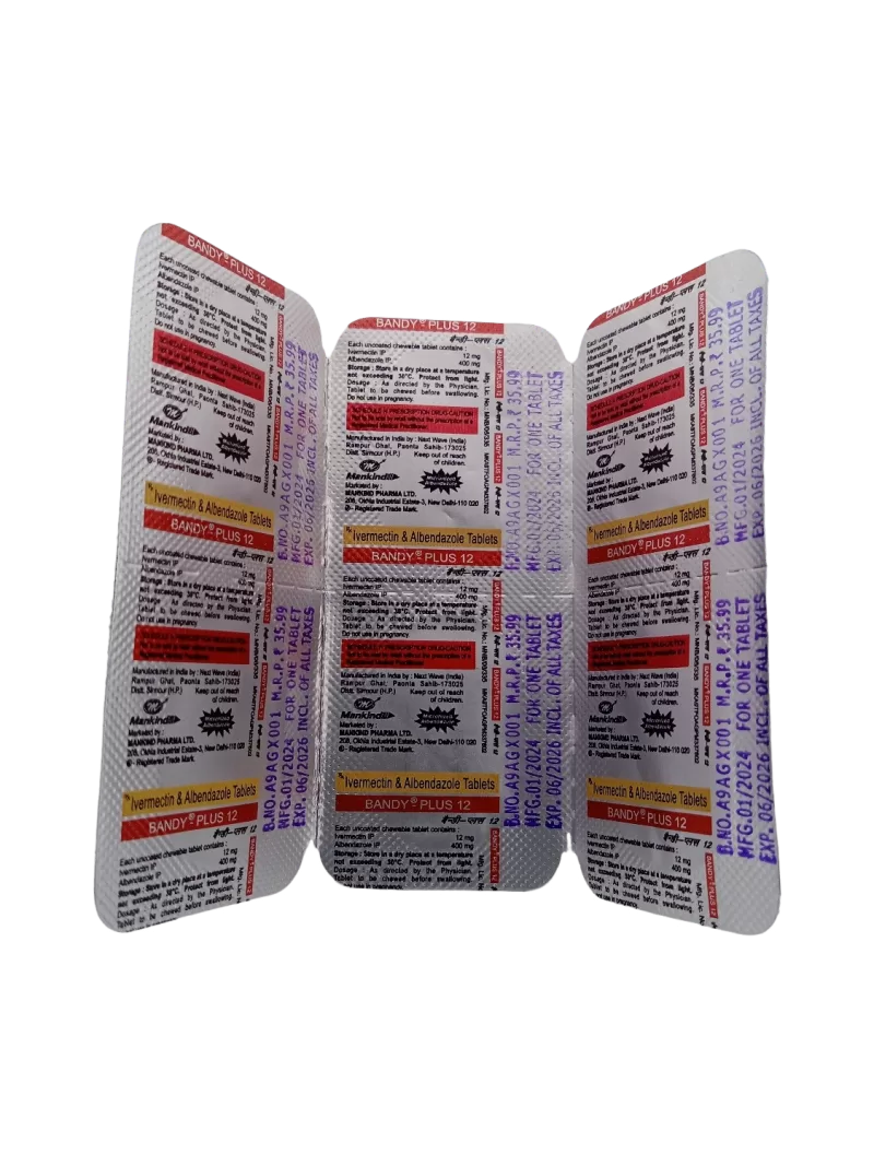 BANDY PLUS 12/400 -10 TABLET - Image 2
