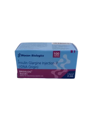 BASALOG INSULIN VIAL 100IU/ML - 1 VIAL OF 3ML